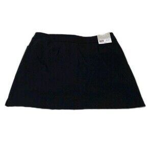 Coral Bay Skort Women's Petite PXL Navy Above Knee Pull On Athletic Golf Draw